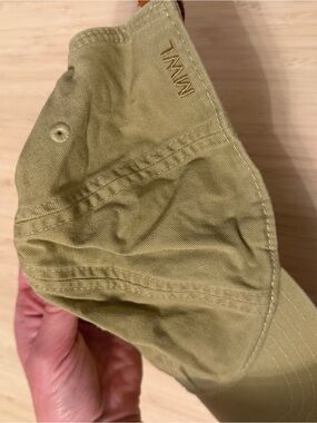 Madewell Nautical Olive Green Baseball Cap - Embroidered Logo